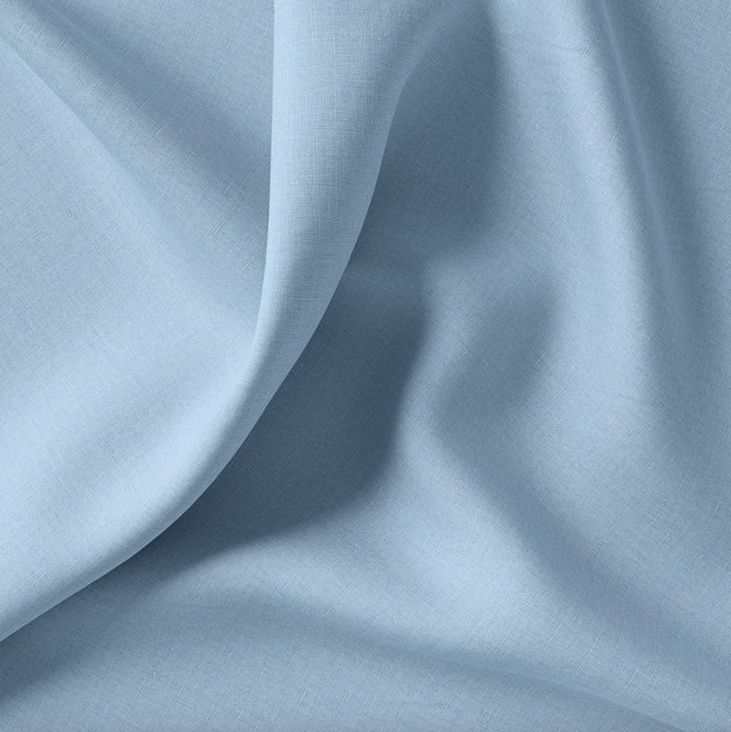 popeline de coton oekotex coloris bleu cielvendue par multiple de 50cm