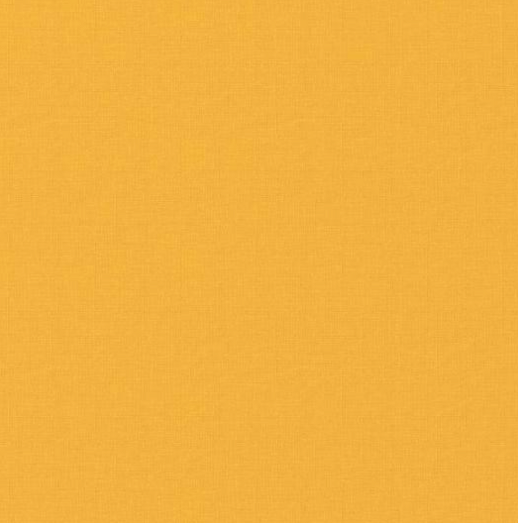 popeline de coton oekotex coloris jaune or vendue par multiple de 50cm