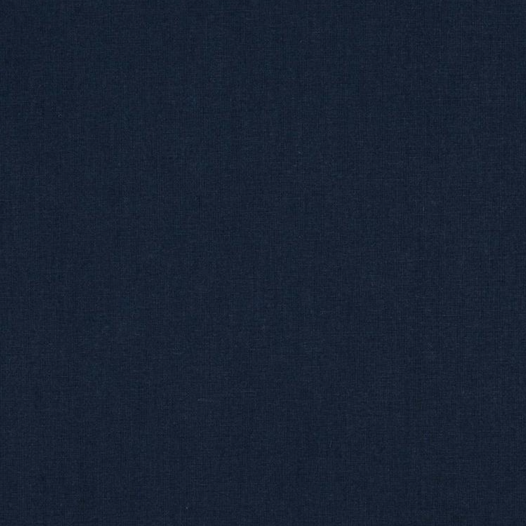 popeline de coton oekotex coloris bleu marine vendue par multiple de 50cm